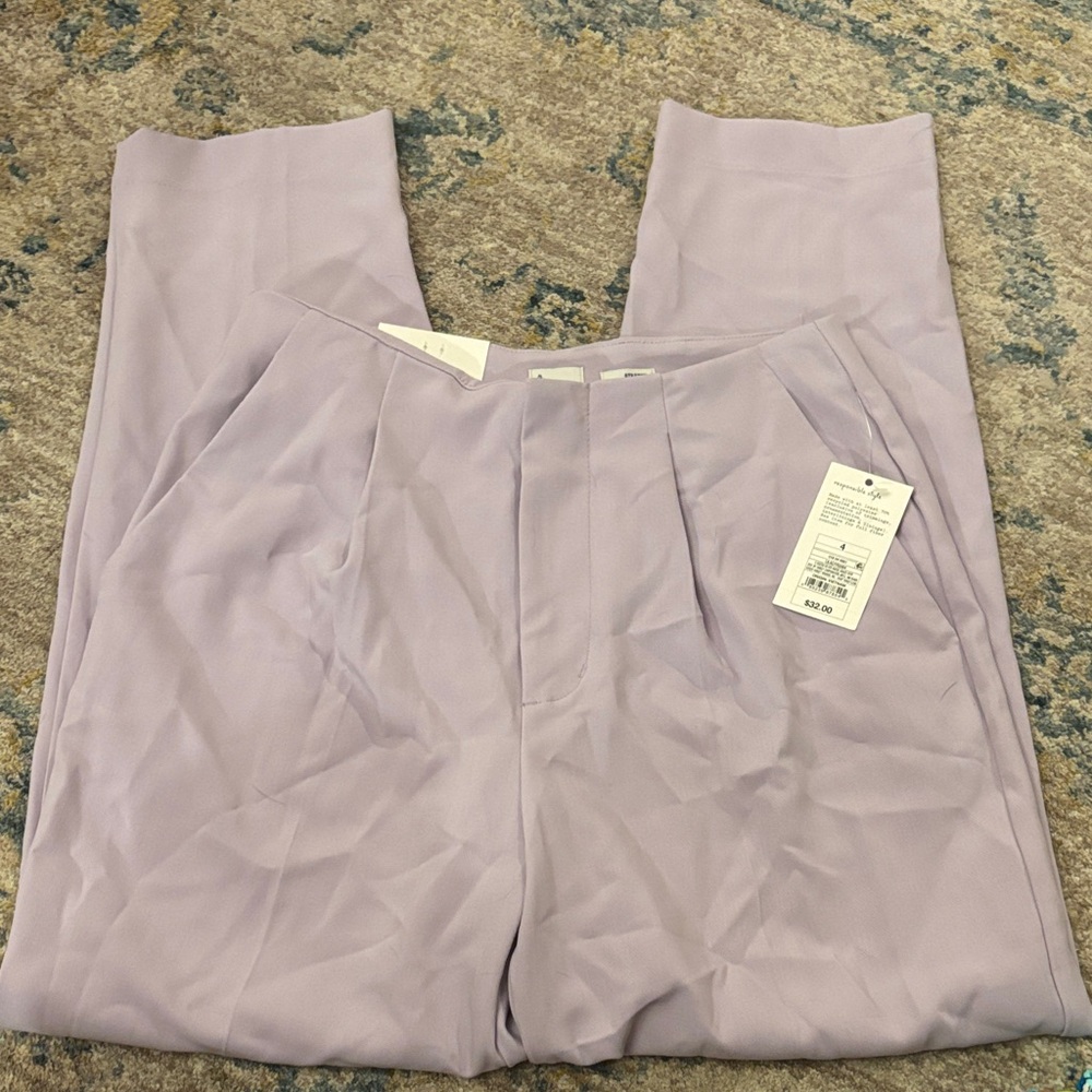 a new day Light Purple women’s Dress Pants